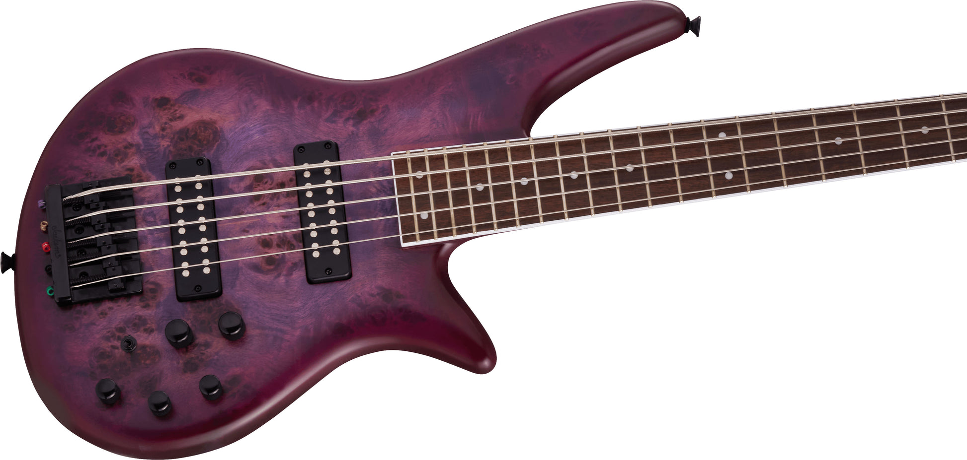 Jackson X Spectra Bass SBXP V IL Bajo Eléctrico 5 Cuerdas Transparent Purple Burst 5