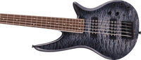 Jackson X Spectra Bass SBXQ V IL Bajo Eléctrico 5 Cuerdas Transparent Black Burst 6