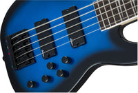 Jackson JS Concert Bass JS3V AM Bajo Eléctrico 5 Cuerdas Metallic Blue Burst 6