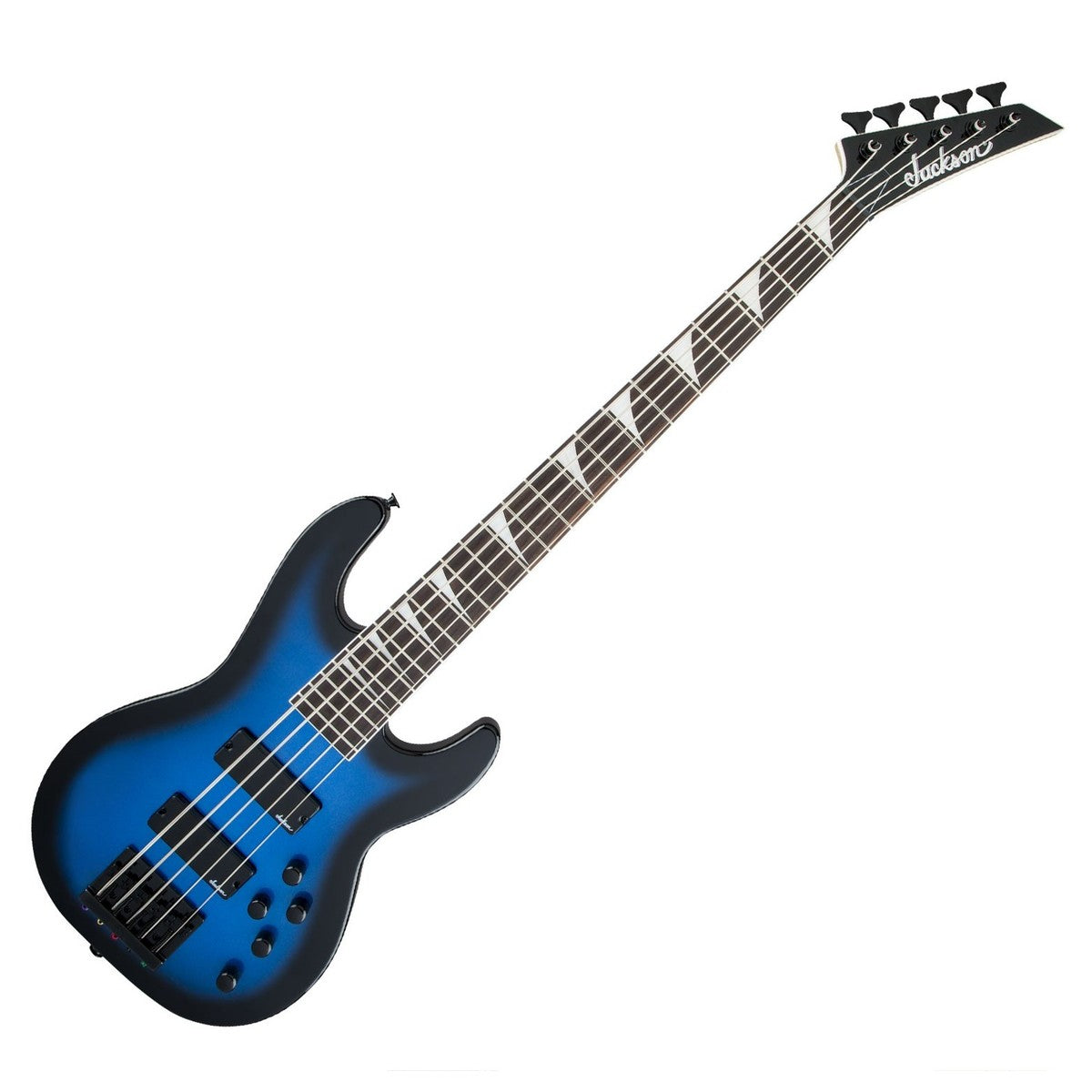 Jackson JS Concert Bass JS3V AM Bajo Eléctrico 5 Cuerdas Metallic Blue Burst 9