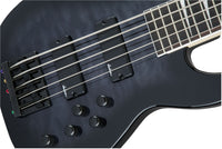 Jackson JS Concert Bass JS3VQ AM Bajo Eléctrico 5 Cuerdas Transparent Black Burst 6