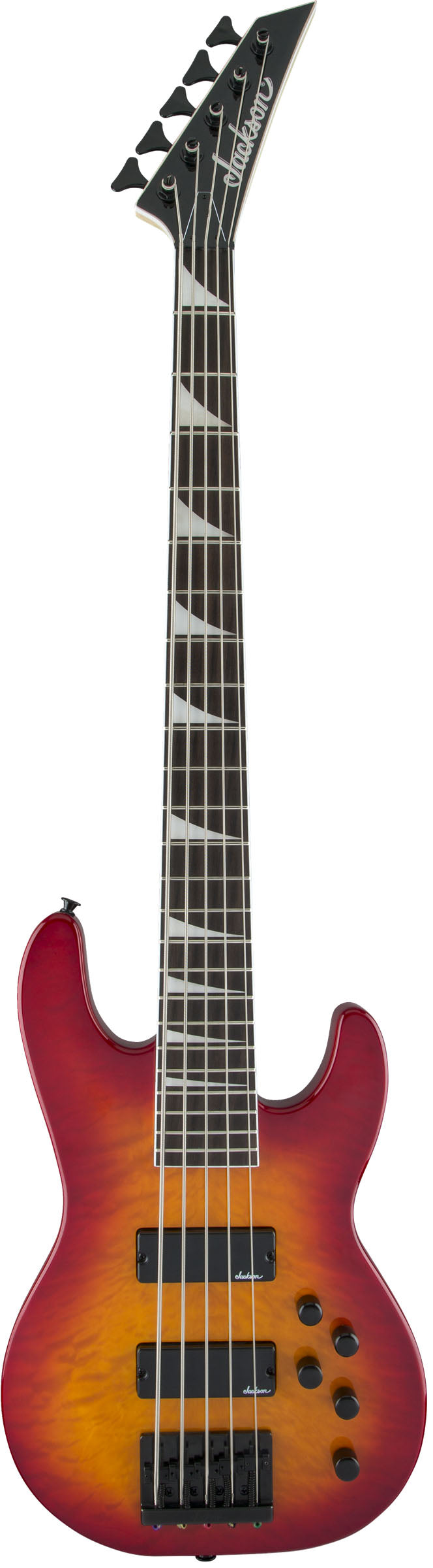 Jackson JS Concert Bass JS3VQ AM Bajo Eléctrico 5 Cuerdas Cherry Burst 1