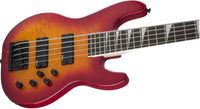 Jackson JS Concert Bass JS3VQ AM Bajo Eléctrico 5 Cuerdas Cherry Burst 5