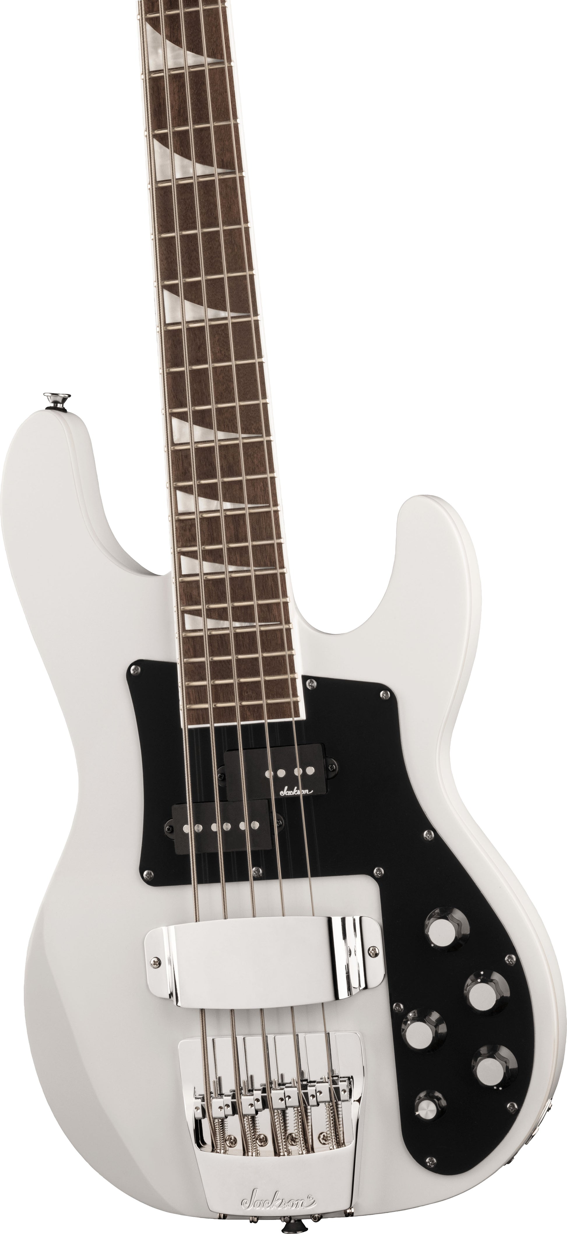 Jackson X Concert Bass CBXnt DX V IL Bajo Eléctrico 5 Cuerdas Snow White 3