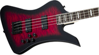 Jackson JS Kelly Bird JS3Q AM Guitarra Eléctrica Transparent Red Burst 5