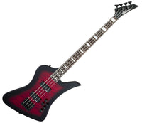 Jackson JS Kelly Bird JS3Q AM Guitarra Eléctrica Transparent Red Burst 9