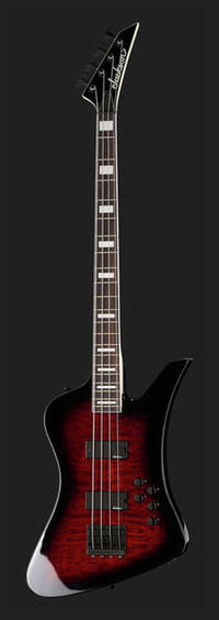 Jackson JS Kelly Bird JS3Q AM Guitarra Eléctrica Transparent Red Burst 10