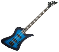 Jackson JS Kelly Bird JS3Q AM Guitarra Eléctrica Transparent Blue Burst 9