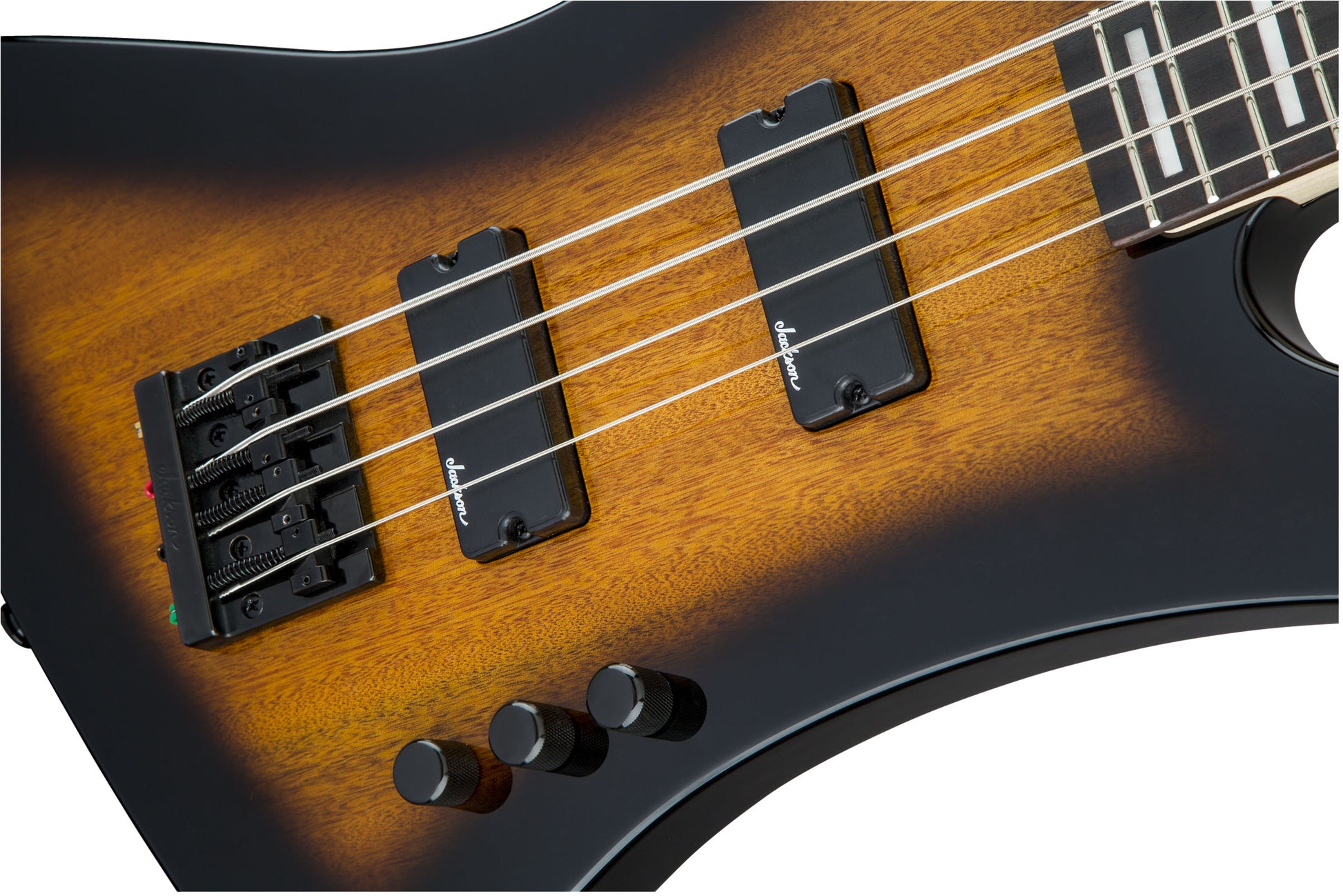 Jackson JS Kelly Bird Bass IV JS2 AM Bajo Eléctrico Tobacco Burst 6