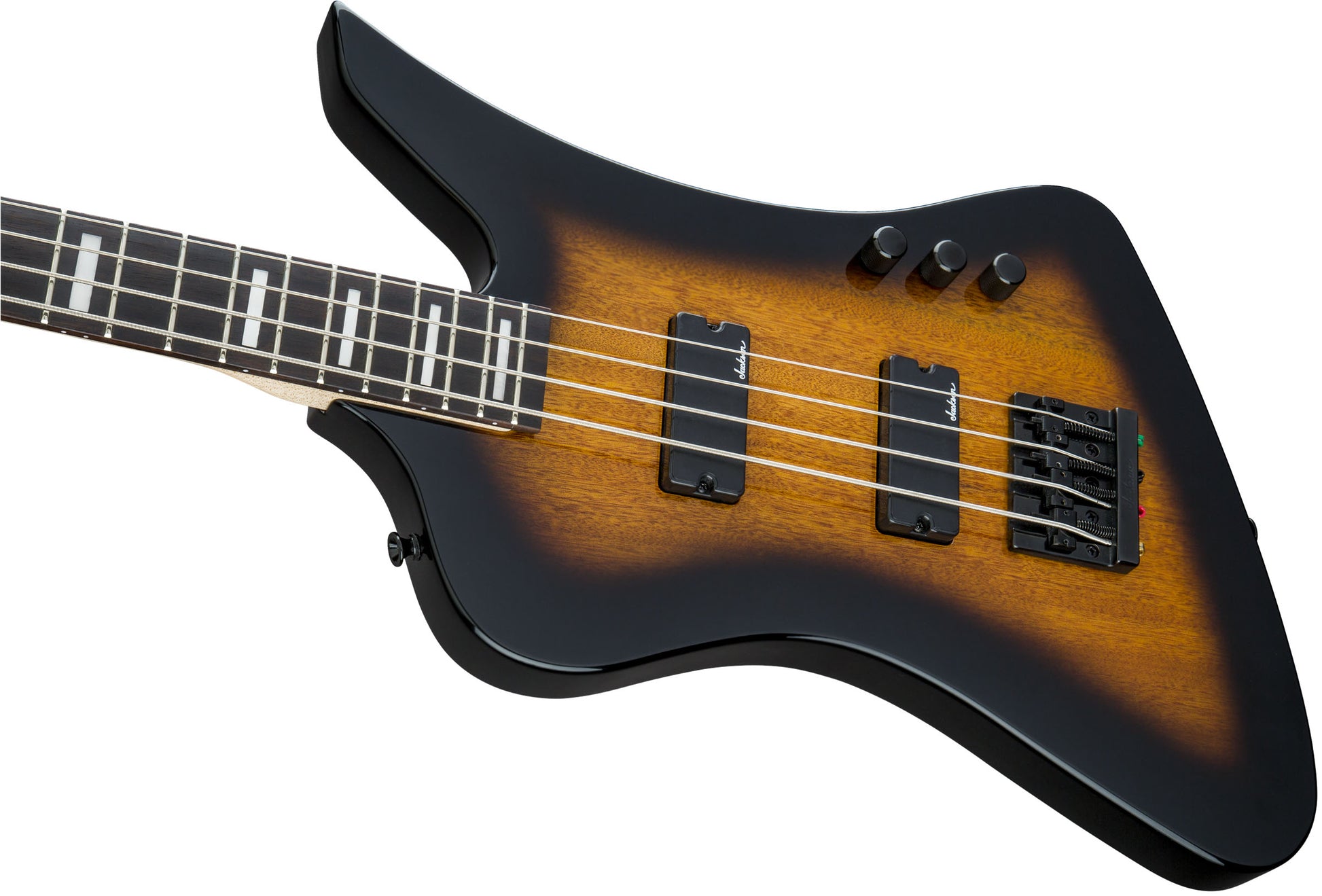 Jackson JS Kelly Bird Bass IV JS2 AM Bajo Eléctrico Tobacco Burst 7