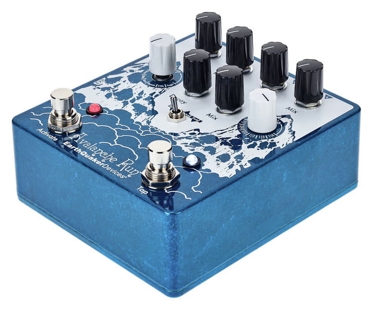 Earthquaker Devices Avalanche Run v2 Pedal Reverb Estéreo y Delay 6