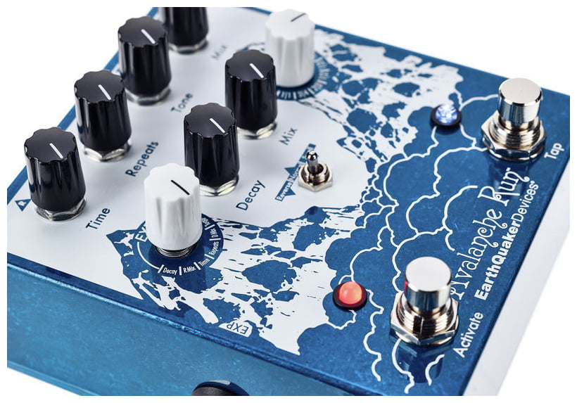 Earthquaker Devices Avalanche Run v2 Pedal Reverb Estéreo y Delay 10