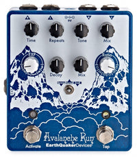 Earthquaker Devices Avalanche Run v2 Pedal Reverb Estéreo y Delay 13