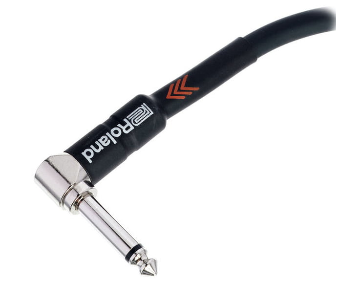 Roland RIC-BPC Cable Instrumento Black Series Jack Jack Angulados 15cm 2