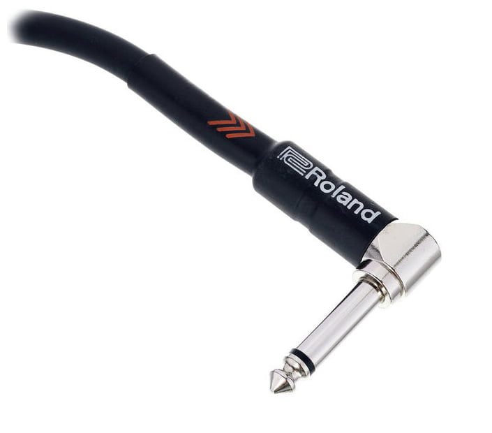 Roland RIC-BPC Cable Instrumento Black Series Jack Jack Angulados 15cm 3