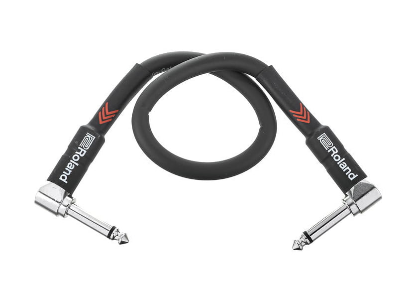 Roland RIC-B1AA Cable Instrumento Black Series Jack Jack Angulados 30cm 1