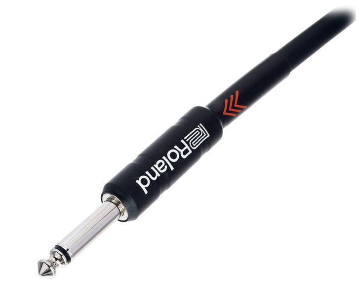 Roland RIC-B10A Cable Instrumento Black Series Jack Angulado Jack Recto 3 Metros 2