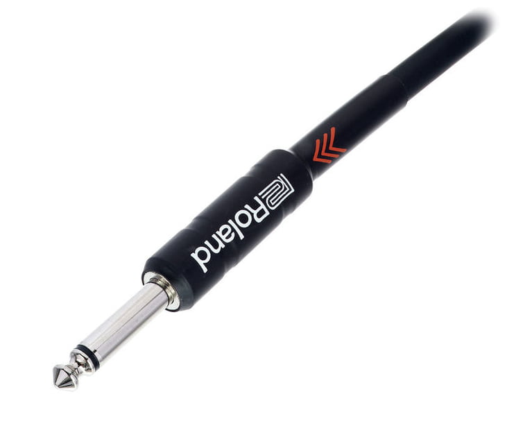 Roland RIC-B15A Cable Instrumento Black Series Jack Angulado Jack Recto 4.5 Metros 2