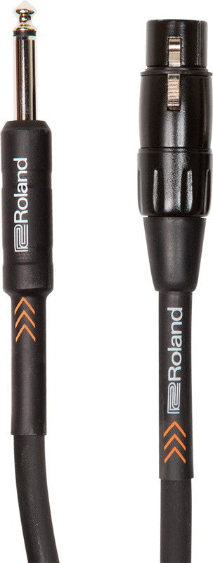 Roland RMC-B20-HIZ Black Series Cable Alta Impedancia XLR 6 Metros 1