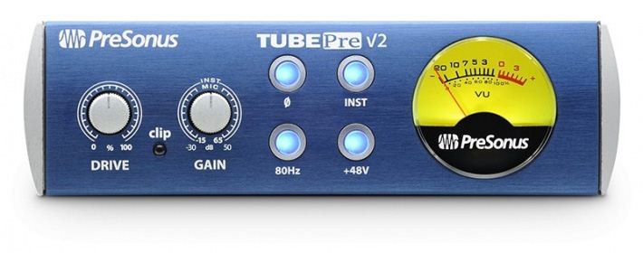 Presonus Tube PRE v2 Previo Micrófono Válvulas 1 Canal 8