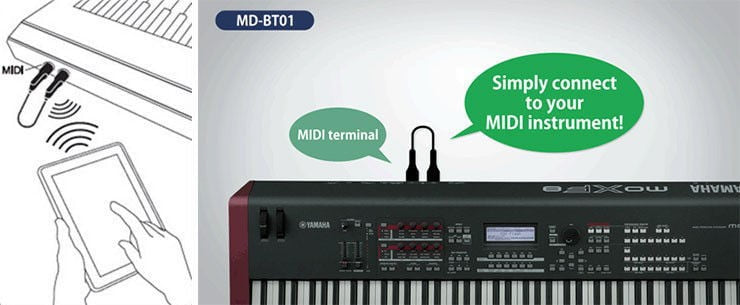 Yamaha MDBT01 Adaptador Midi Bluetooth 4