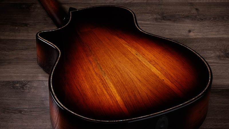 Taylor 914ce KE RW Builders Edition Next Generation Guitarra Electroacústica Grand Auditorium Kona Edgeburst 4