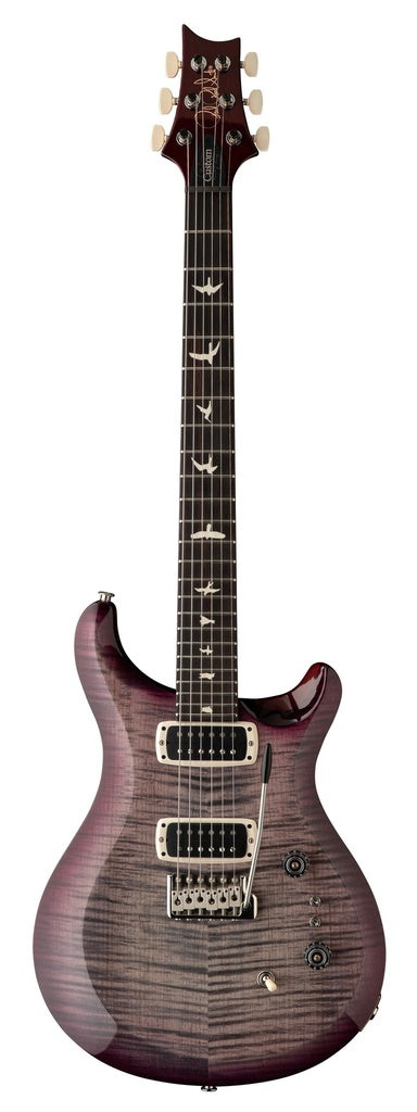 PRS S2 Custom 24-08 2024 FGBPB Guitarra Eléctrica Faded Gray Black Purple Burst 1