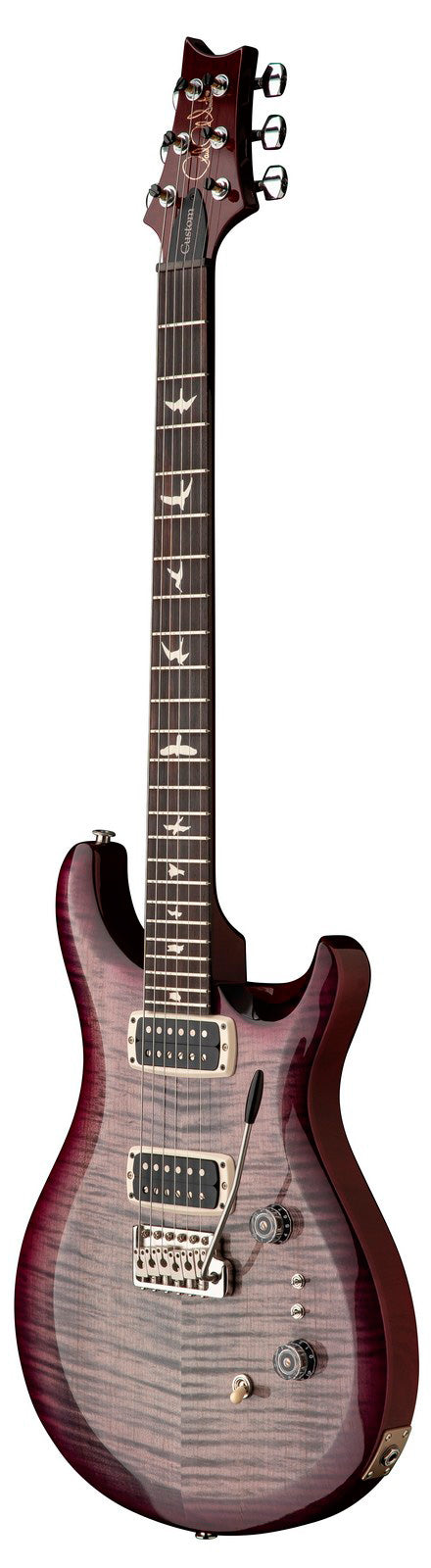 PRS S2 Custom 24-08 2024 FGBPB Guitarra Eléctrica Faded Gray Black Purple Burst 2