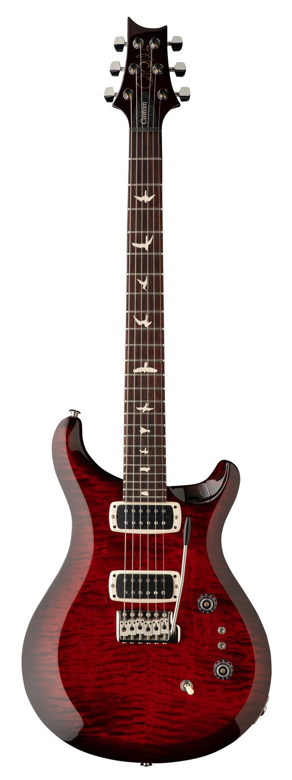 PRS S2 Custom 24-08 2024 FRB Guitarra Eléctrica Fire Red Burst 1