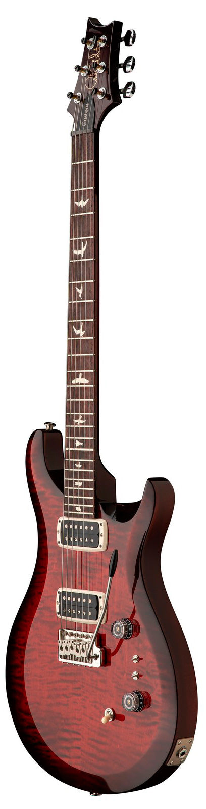 PRS S2 Custom 24-08 2024 FRB Guitarra Eléctrica Fire Red Burst 2