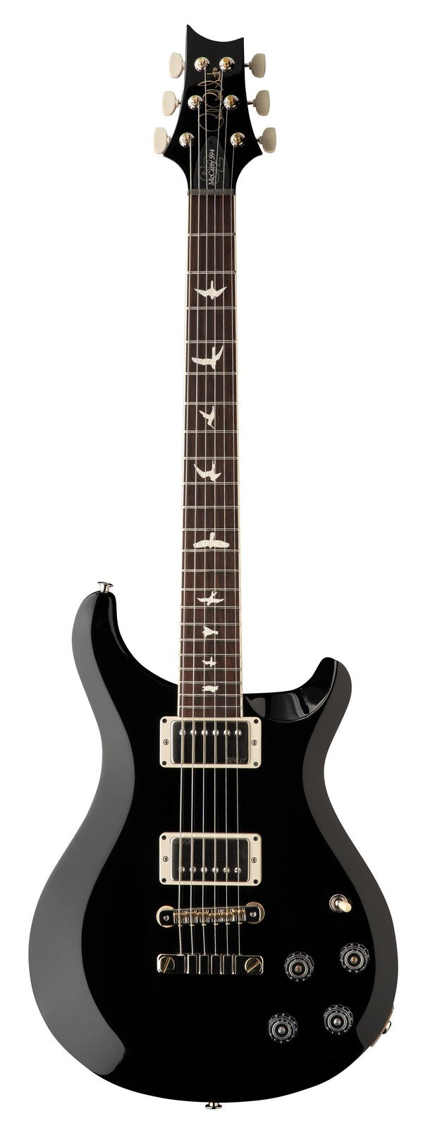 PRS S2 MCcarty 594 Thinline 2024 BLK Guitarra Eléctrica Negra 1