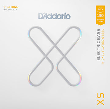 Daddario XSB45130MS Juego 5 Cuerdas Bajo Eléctrico Mulitescala 45-130 1