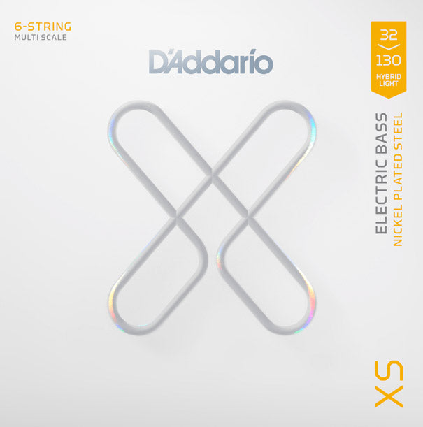 Daddario XSB32130MS Juego 6 Cuerdas Bajo Eléctrico Mulitescala 32-130 1