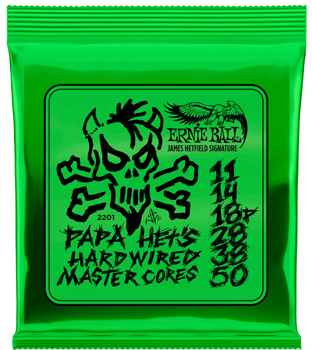 Ernie Ball 2201 James Hetfield Signature Juego Cuerdas Guitarra Eléctrica 11-48 1