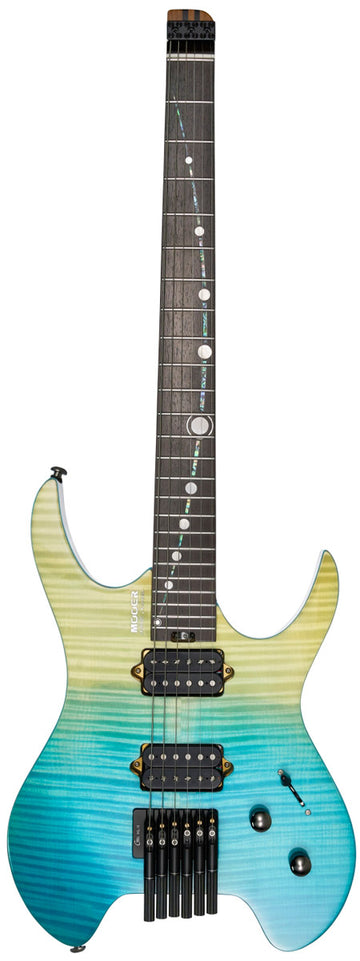 Mooer MHL100 BB Guitarra Eléctrica Blue Burst 1