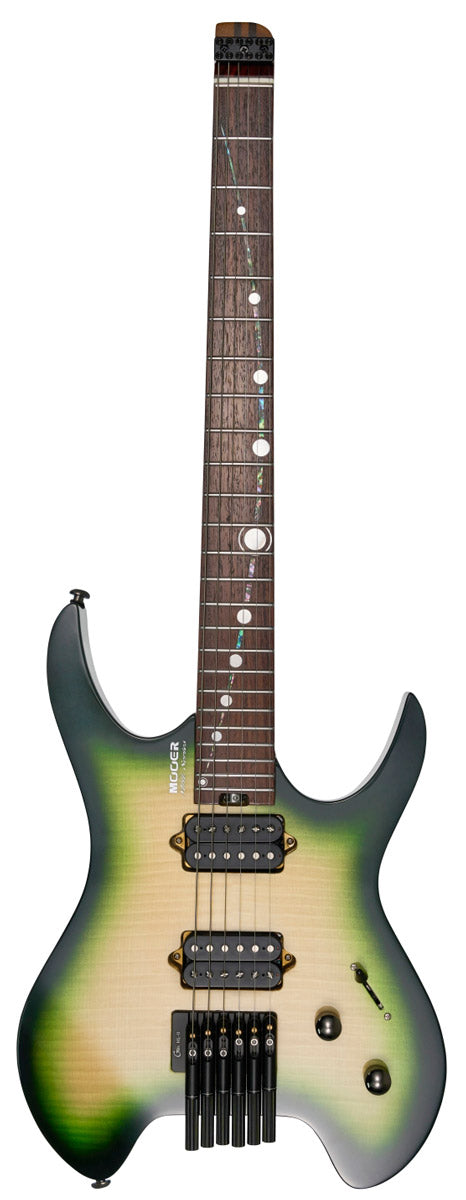 Mooer MHL100 GG Guitarra Eléctrica Green Gradient 1