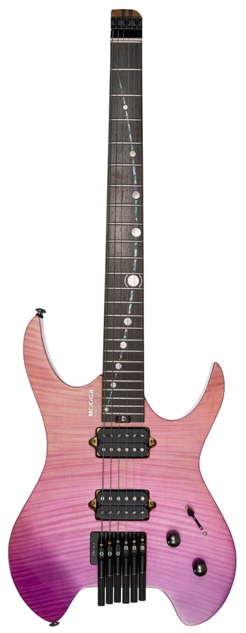 Mooer MHL100 PB Guitarra Eléctrica Purple Burst 1