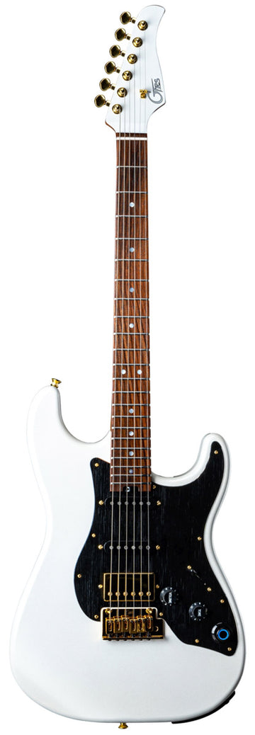 Mooer GTRS S900 PWH Guitarra Eléctrica con Efectos Pearl White 1