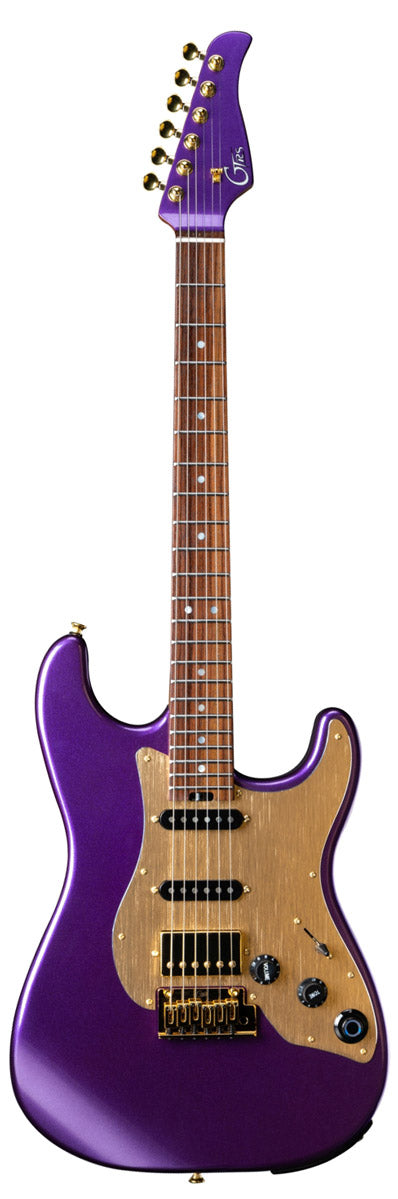 Mooer GTRS S900 PP Guitarra Eléctrica con Efectos Plum Purple 1