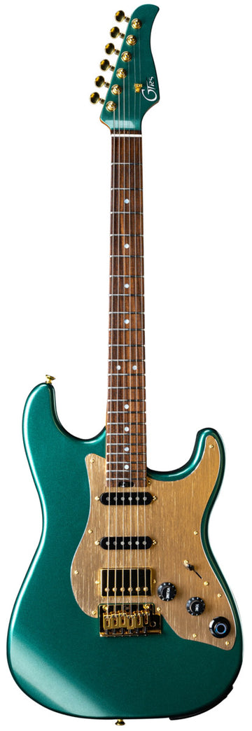 Mooer GTRS S900 RGR Guitarra Eléctrica con Efectos Racing Green 1