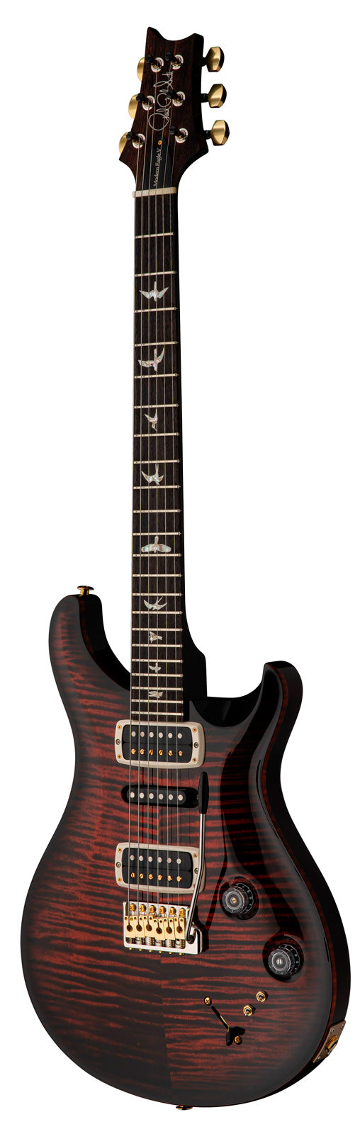 PRS Modern Eagle V FSB Guitarra Eléctrica Fire Smokeburst 2