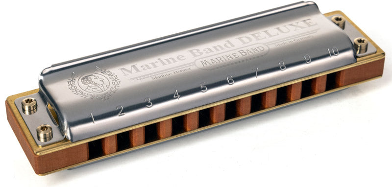 Hohner Marine Band Deluxe A Major Armónica La Mayor 1