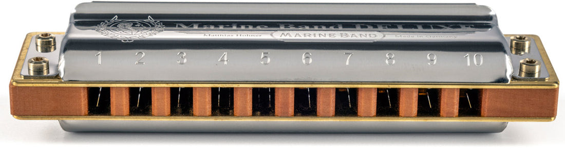 Hohner Marine Band Deluxe A Major Armónica La Mayor 2