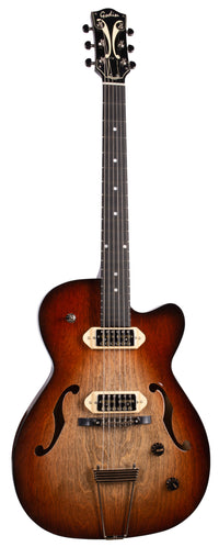 Godin 5Th Avenue TL VB HG Thinline Guitarra Eléctrica Vintage Burst 3