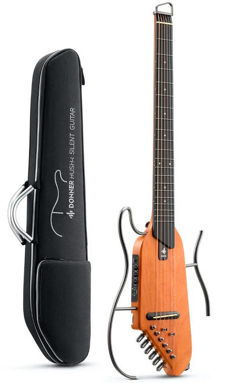 Donner Hush-I MAH NAT Guitarra Electroacústica Natural