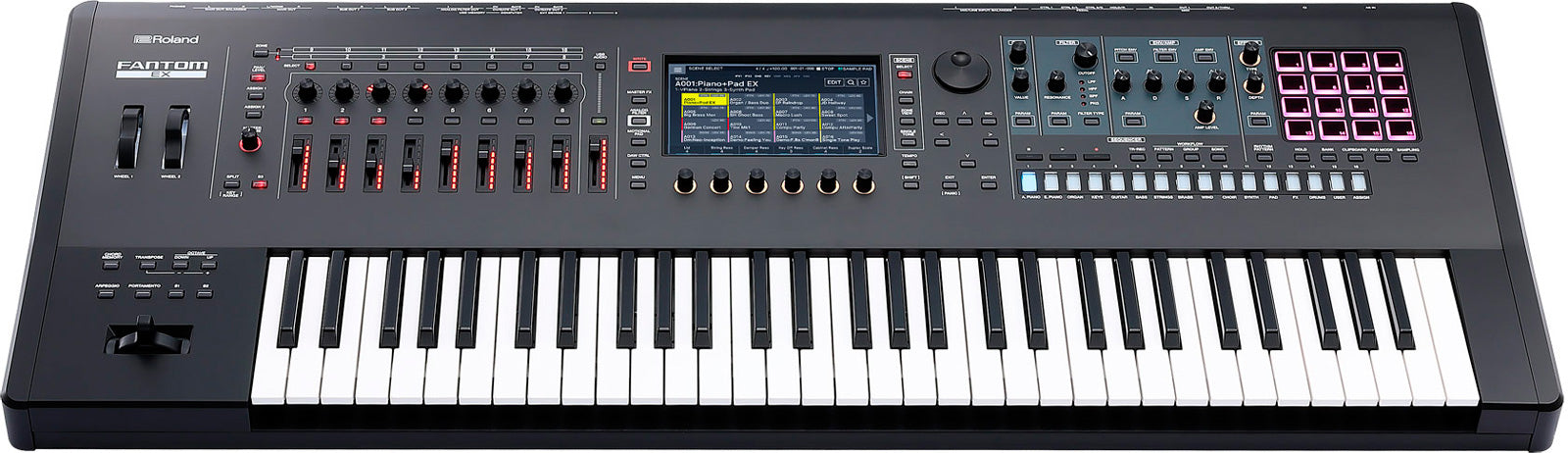 Roland Fantom 6 EX Teclado Sintetizador 61 Teclas 3