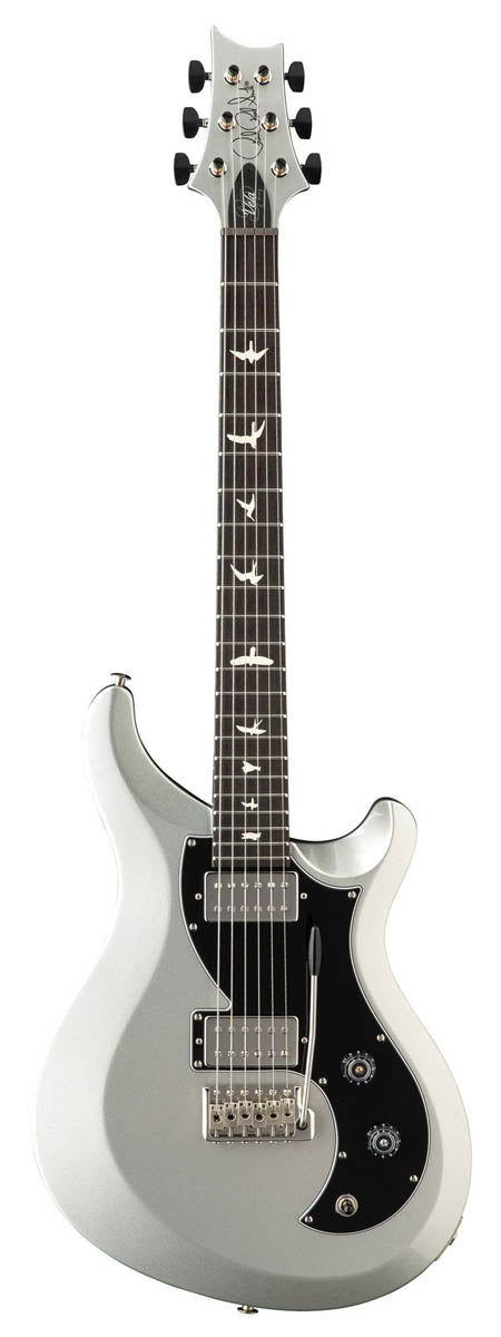 PRS S2 Vela HHT 2026 PM Guitarra Eléctrica Platinum Metallic 1