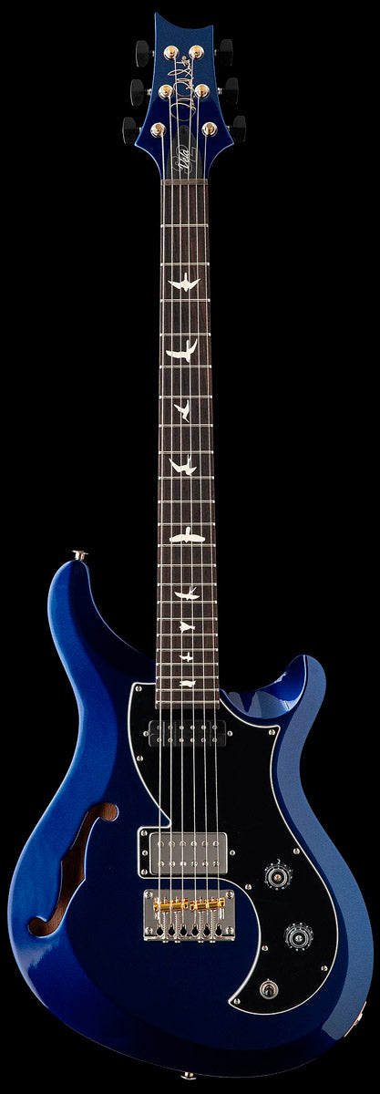 PRS S2 Vela SH 2026 MM SemiHollow Guitarra Eléctrica Metallic Midnight 1