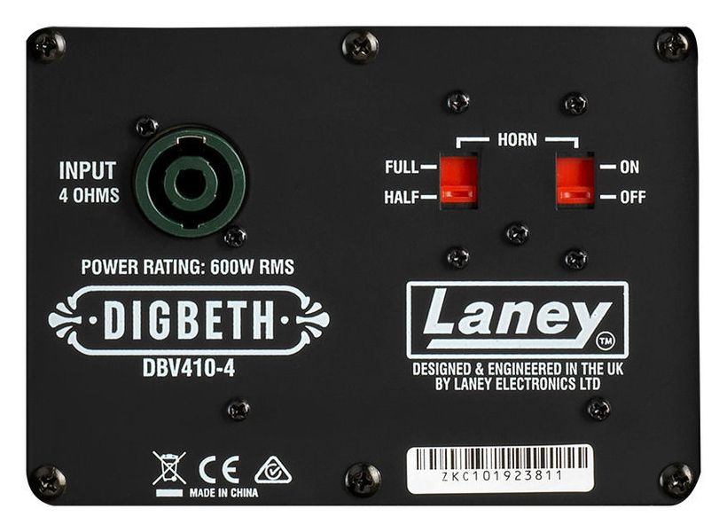 Laney DBV410-4 Digbeth Pantalla para Bajo 5