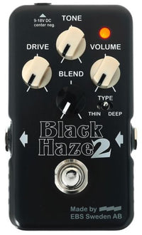 EBS Black Haze 2 Pedal Overdrive 1